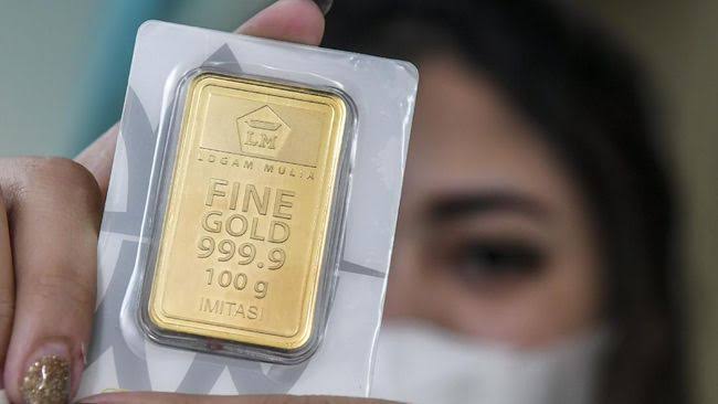 Akhir Pekan Ini, Harga Emas Antam Turun Rp 2.000