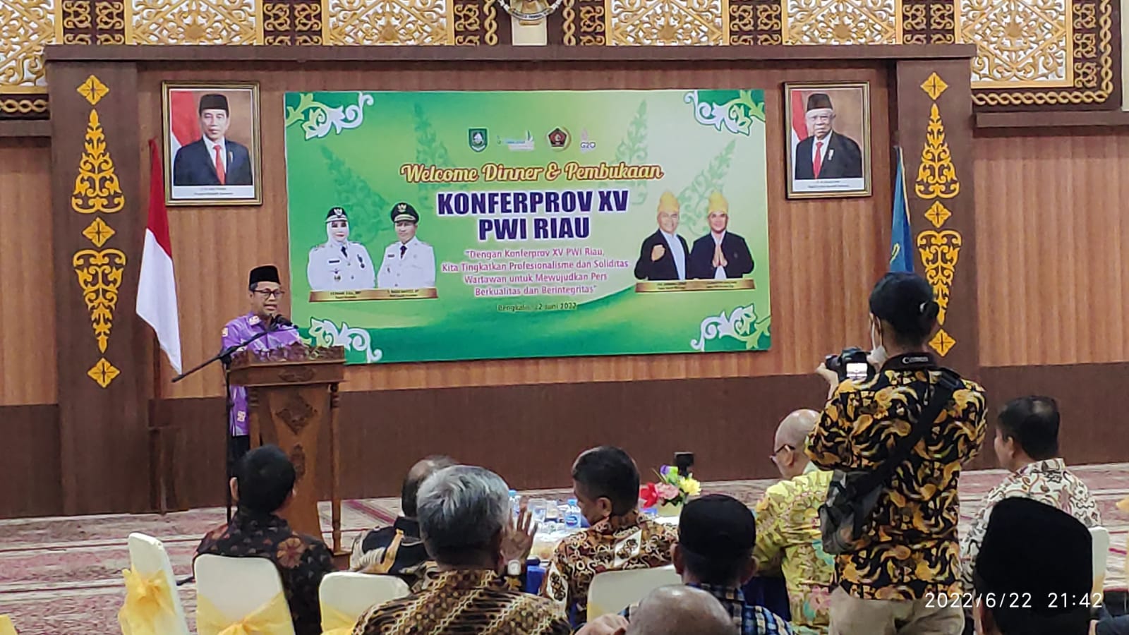 Konferprov PWI XV Riau, Pers Dan Media Diminta Penuhi Kebutuhan Informasi Masyarakat