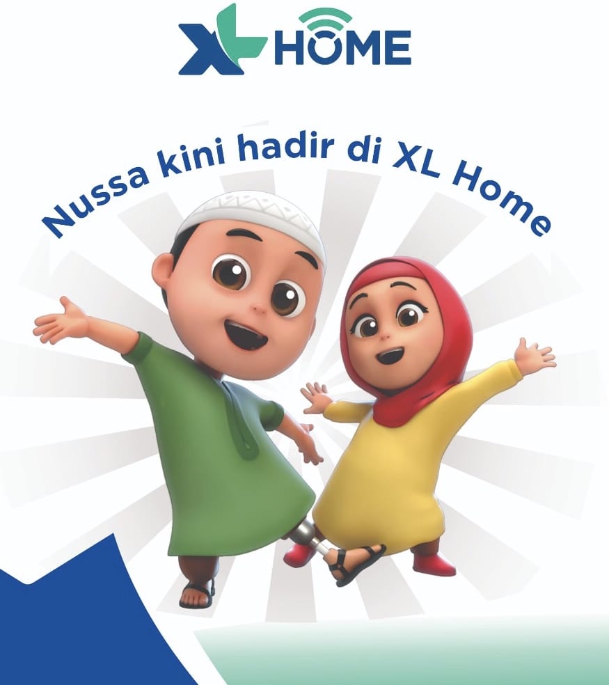 XL Home Hadirkan Tayangan Lokal Untuk Anak  Serial Animasi “Nussa”