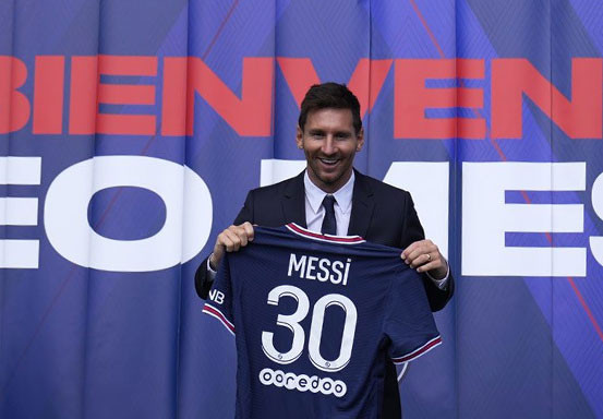 Lionel Messi Pilih No.30 di PSG Ternyata Punya Makna yang Dalam