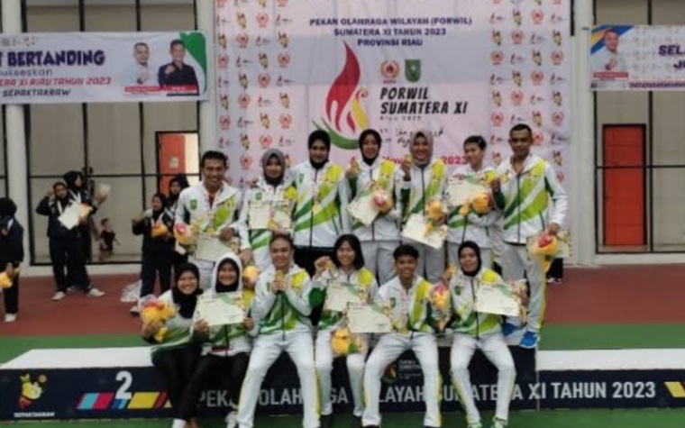 Mahasiswa Unilak Berjaya di Porwil XI Sumatera Sumbang Medali Bagi Riau