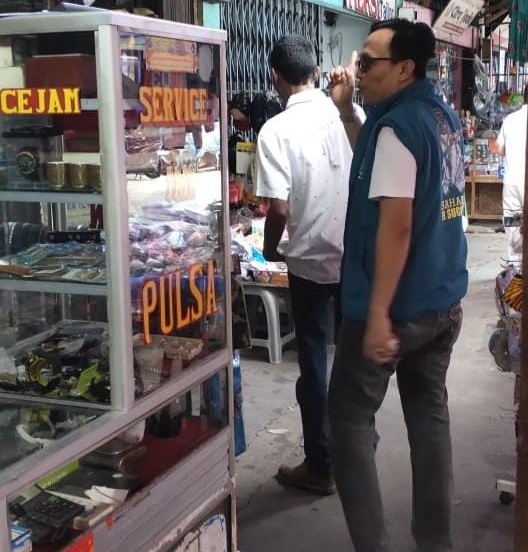 Blusukan di Pasar Senapelan, Fadila Saputra: Saya Bagian dari Pedagang Itu Sendiri