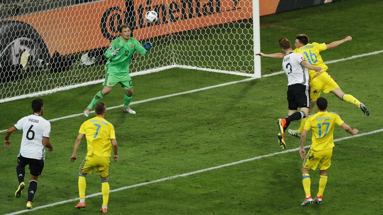 Awal yang Bagus, Jerman Tundukkan Ukraina 2-0