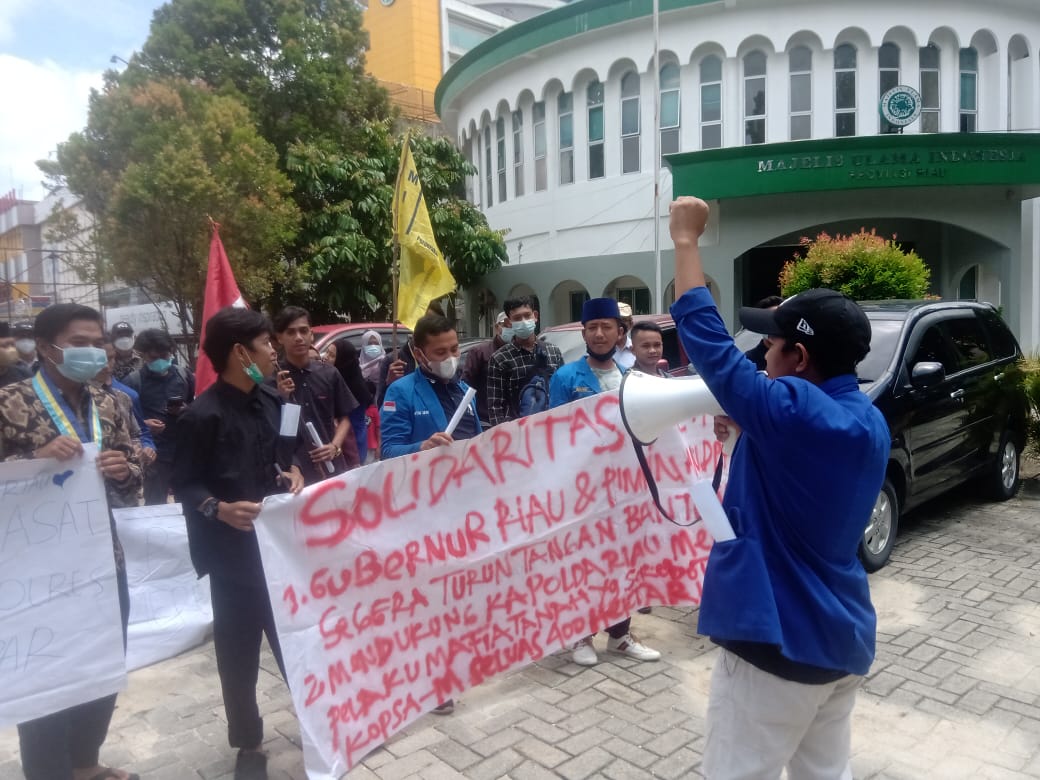 PMII Minta DPRD Riau Fasilitasi Petani Kampar Kiri dengan PTPN-V