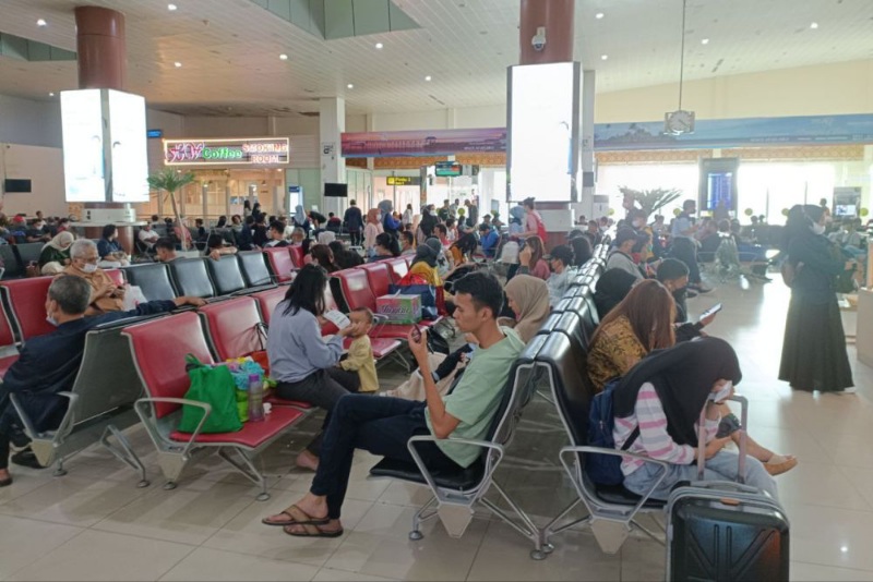 Bandara AP II Pekanbaru Terapkan Aturan Protokol Kesehatan di Masa Transisi Endemi Covid19