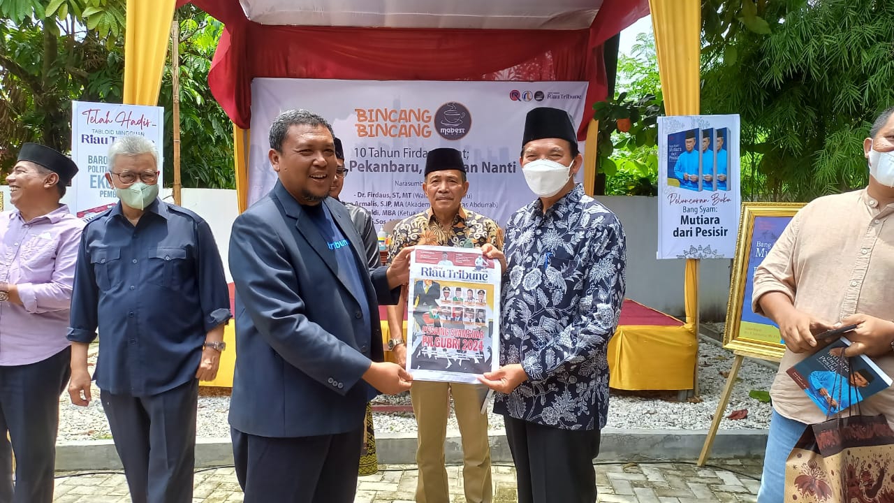 Tabloid Mingguan Riau Tribune Diluncurkan, Siap Jadi Barometer Politik di Provinsi Riau