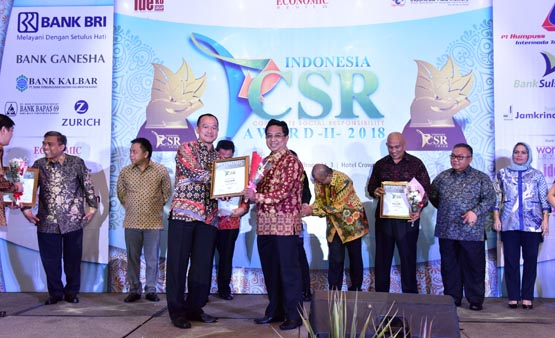 BRK  Raih Platinum Indonesia CSR Award 2018