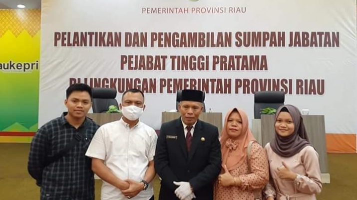 Putra Asal Kopah Dilantik Sebagai Pucuk Pimpinan Dinas Pendidikan Riau