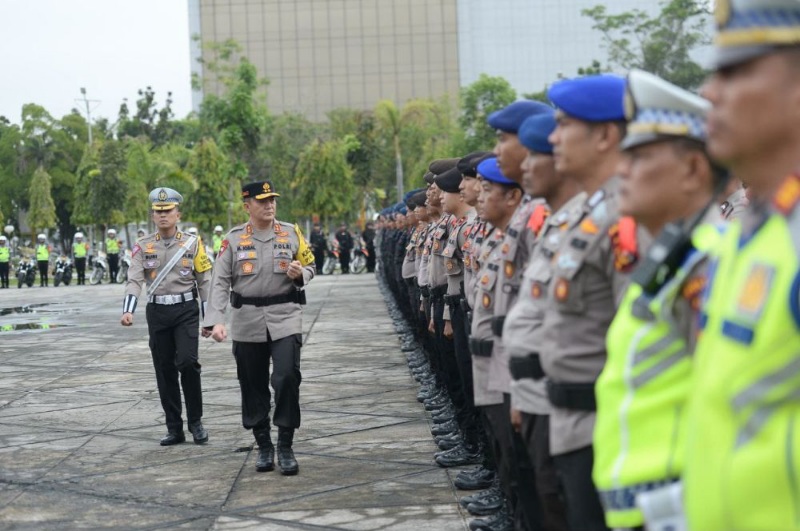 Polda Riau Terjunkan 3.000 Personel untul Idul Fitri 1444