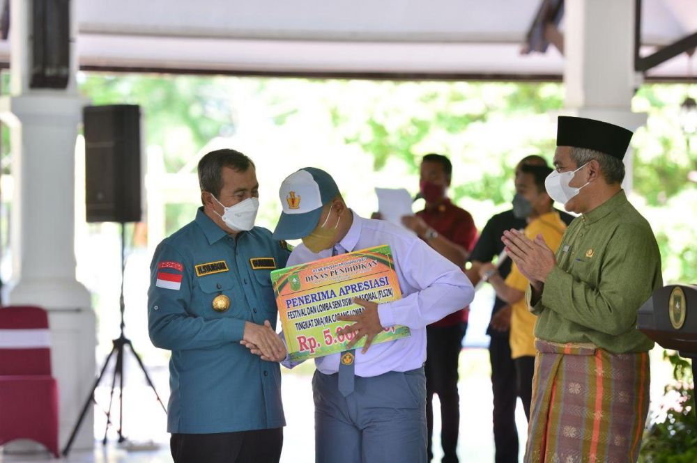 57 Siswa Riau Berprestasi Tingkat Nasional Tahun 2021