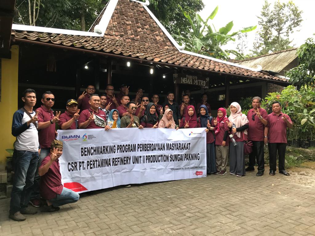CSR Pertamina RU II Sungai Pakning Benchmarking ke Yogyakarta