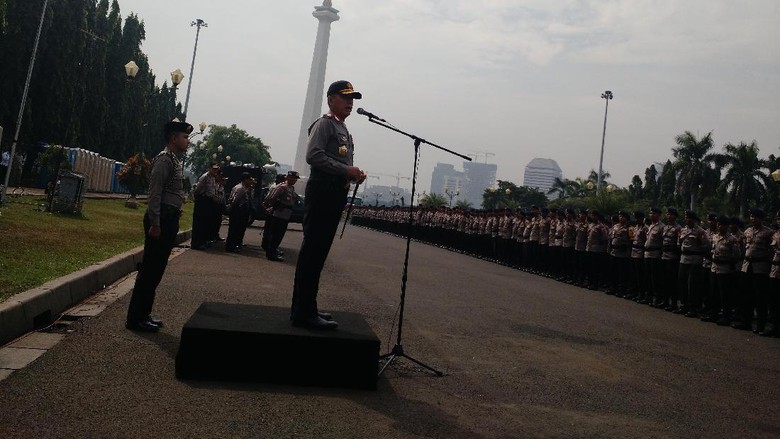 Kapolda Pimpin Apel Pengamanan Demo 4 November: Dunia Melihat Jakarta