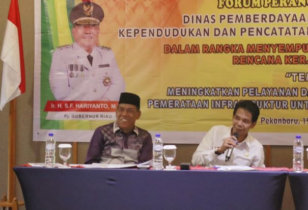 Ketua Komisi I Eddy Yatim Dorong Program DUKCAPIL Jadi Prioritas.