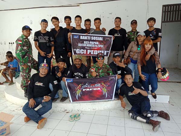 Donasi GSX Club Indonesia Untuk Perbatasan Negara