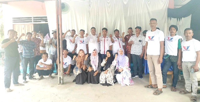 DPD Perindo Rohil Bentuk 17 DPRt Tanah Putih, Minta Kader Tingkatkan Persatuan