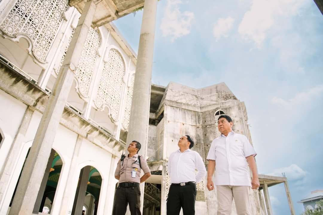 Tinjau Gedung Terbengkalai di UIN Suska, Achmad Bakal Sampaikan Langsung ke Menteri Agama