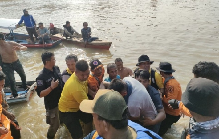 Tim SAR Temukan Jasad Korban Tenggelam di Sungai Pagar
