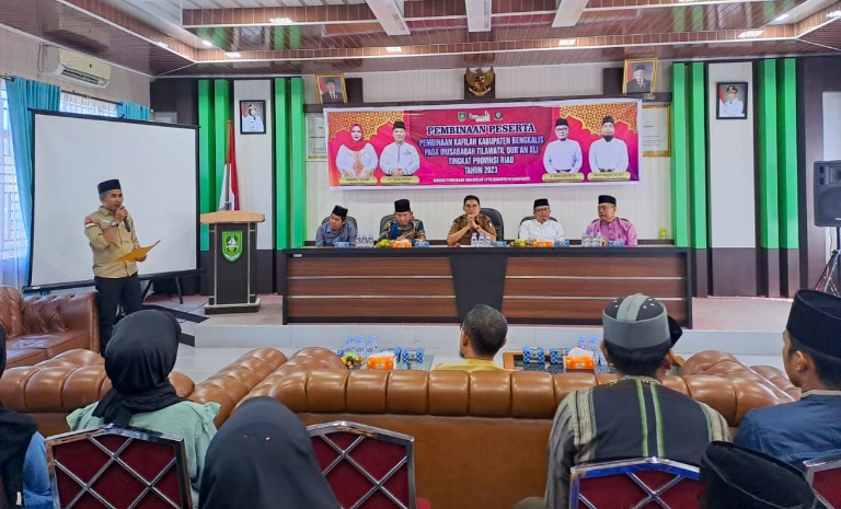 Jelang MTQ Riau 2023, LPTQ Bengkalis Lakukan Pembinaan 55 Peserta