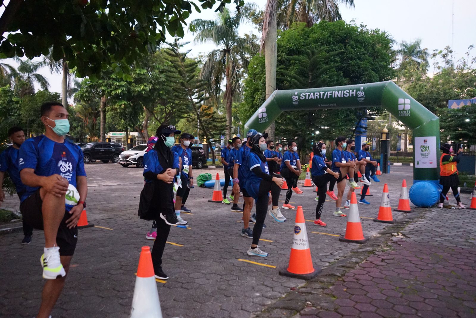 Bersama BPDPKS, DPJB Riau Adakan Sawit for People Half Marathon Virtual Run