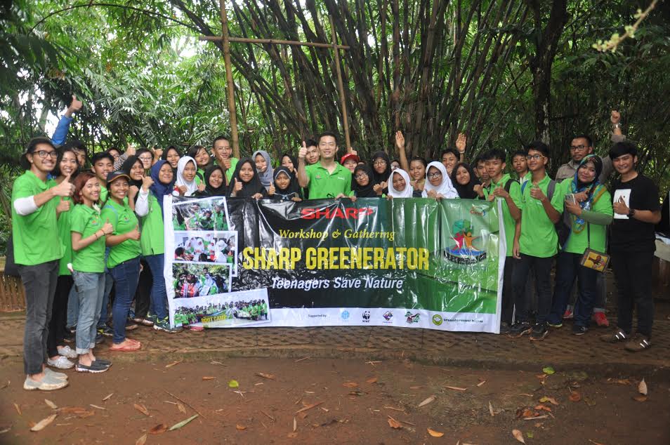 Sharp Greenerator Lakukan Aksi Pelestarian Lingkungan