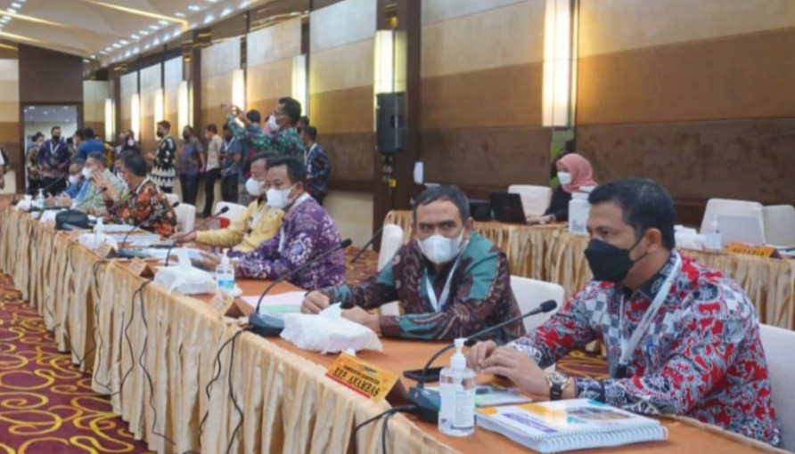 Wabup Rohil Hadiri RUPS Luar Biasa dan RUPS Tahun 2021 Bank Riau Kepri