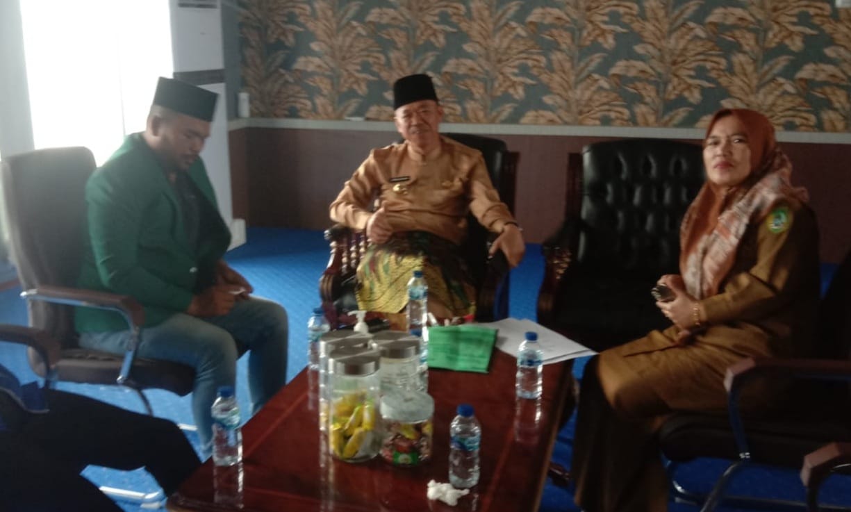 PW HIMMAH Riau Silaturahmi Ke Bupati Rohil Afrizal Sintong