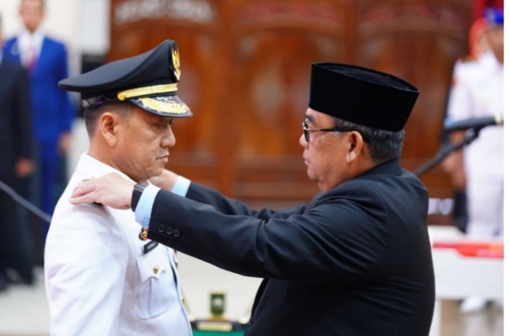 Hambali Dilantik Sebagai Pj Bupati Kampar, Ini Pesan Gubernur Riau