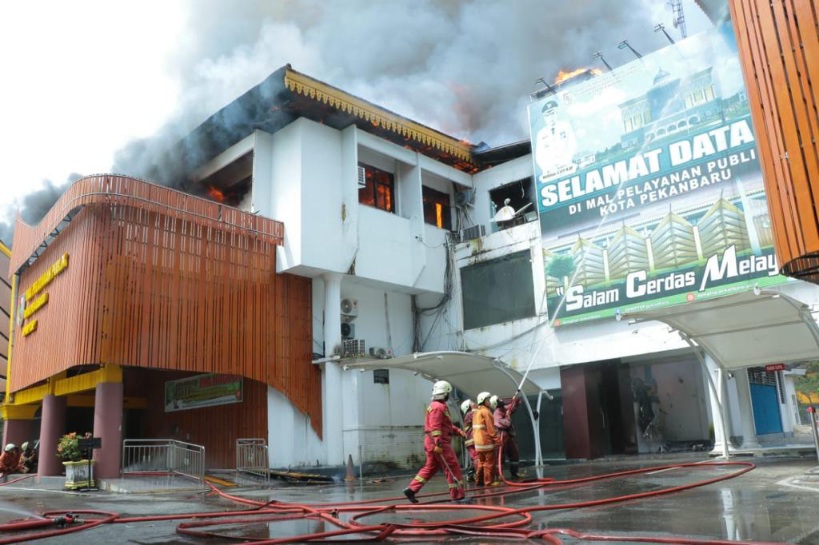 Gedung Utama MPP Pekanbaru Terbakar, Layanan Akan Dipindah ke Gedung C