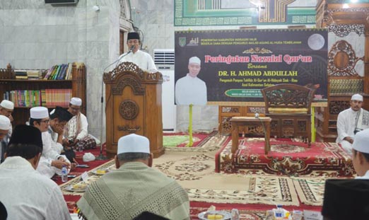 Bupati HM. Wardan Ingin Dirikan Pusat Tahfiz Al-Qur'an di Inhil