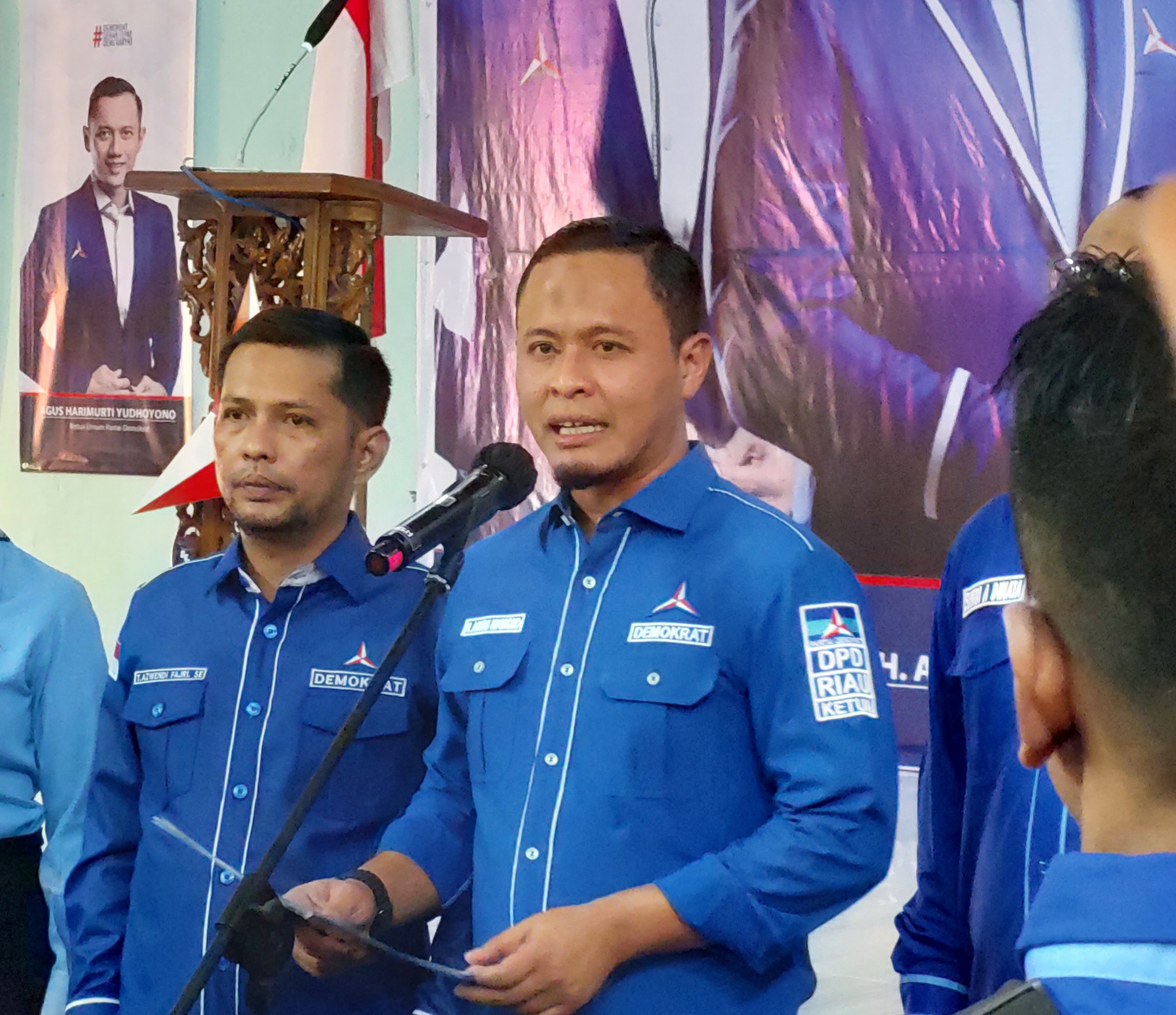 Demokrat Riau Rencanakan Undang Anies-AHY ke Riau, Siapkan 50 Ribu Kader di Pekanbaru