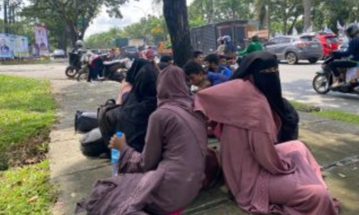 13 Warga Rohingya Masuk Pekanbaru, Langsung Diamankan Polisi dan Dibawa ke Rudenim
