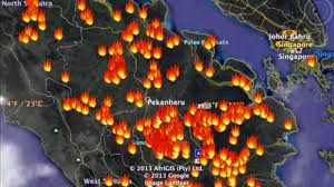 50 Titik Api Terpantau di Riau