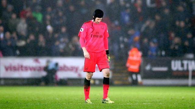 Arsenal ke Final Piala Liga Inggris,Cech  Jadi Cadangan