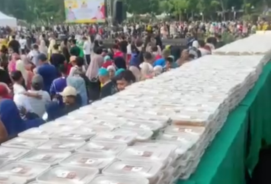 Sajikan 3.500 porsi mie sagu goreng, UMKM Riau raih rekor Muri 2024