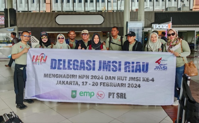 Hari Ini, Pengurus JMSI Riau Hadiri Rangkaian HPN 2024 dan HUT JMSI ke-4 di Jakarta