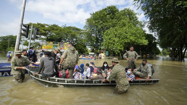 Banjir Malaysia Telan Korban 27 Orang Meninggal