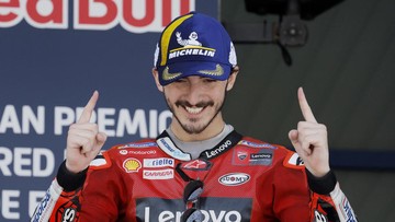 Menang MotoGP Spanyol, Bagnaia Percaya Bisa Kejar Quartararo