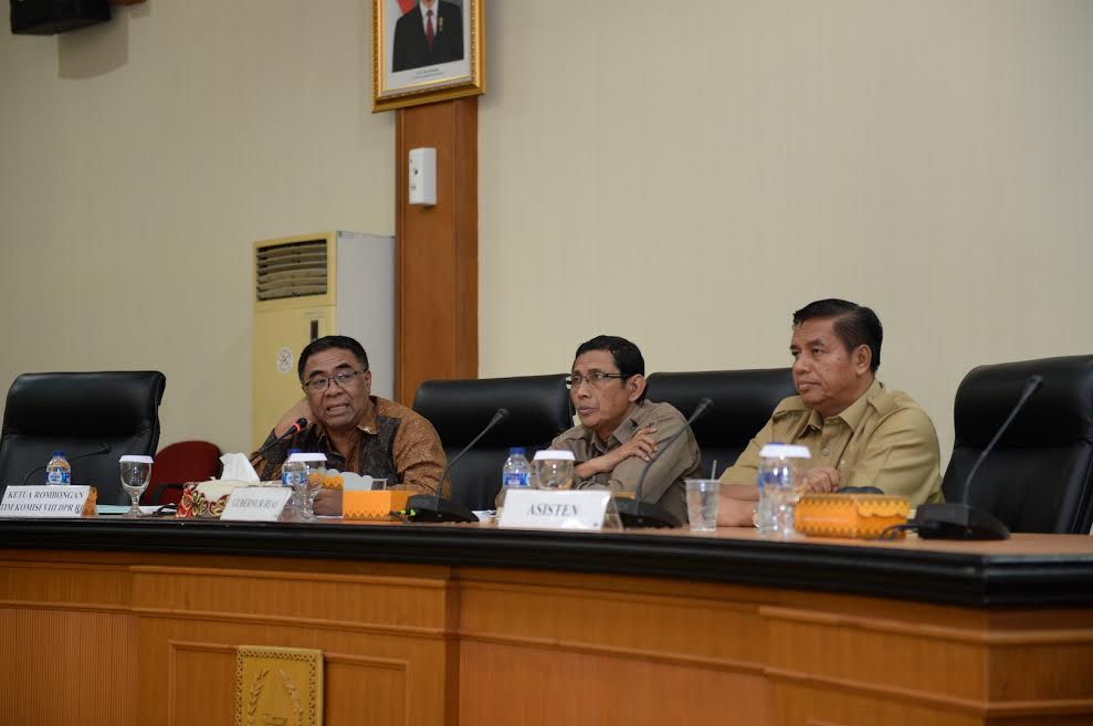 Pertemuan Komisi VIII DPR RI Dengan Pemprov Riau