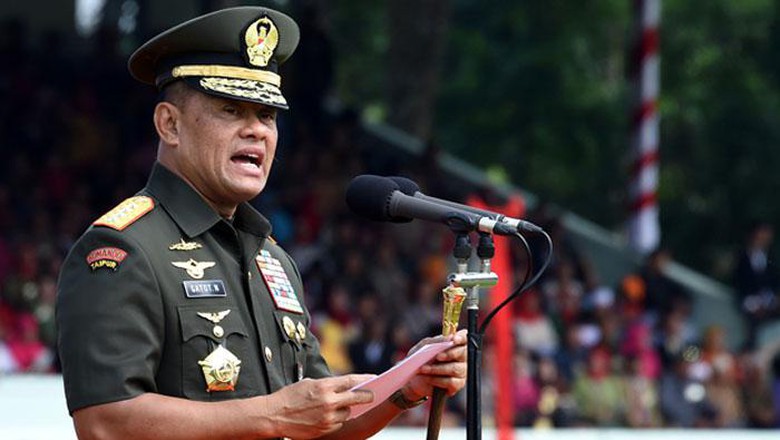 Jenderal Gatot: TNI-Polri Harus Solid Dukung Pemerintahan Yang Sah
