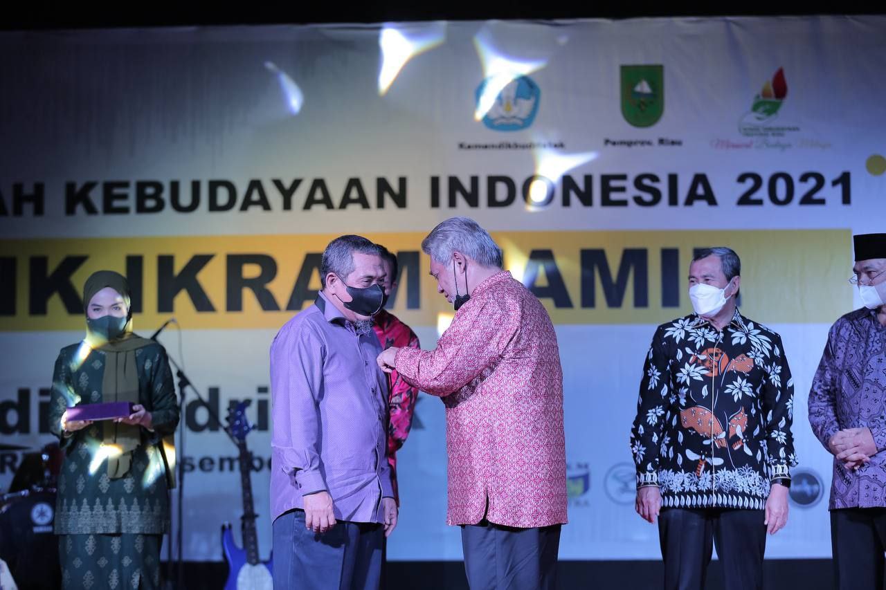 Taufif Ikram Jamil Dapat Anugerah Kebudayaan Indonesia 