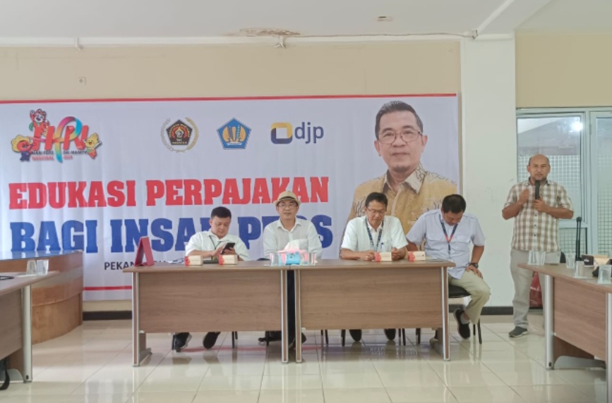 PWI dan Kanwil DJP Riau Kolaborasi Sosialisasikan Pengisian SPT Pajak