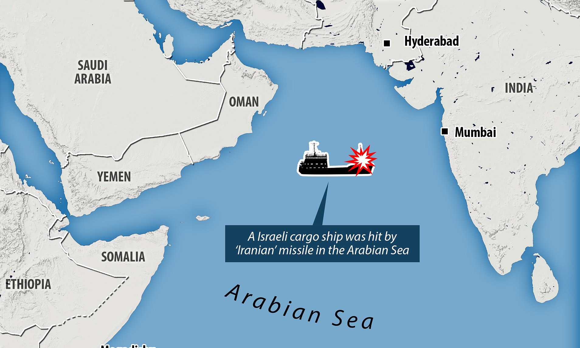 Israel Curigai Iran Sebagai Pelaku Penyerangan Kapal Kargo di Samudra