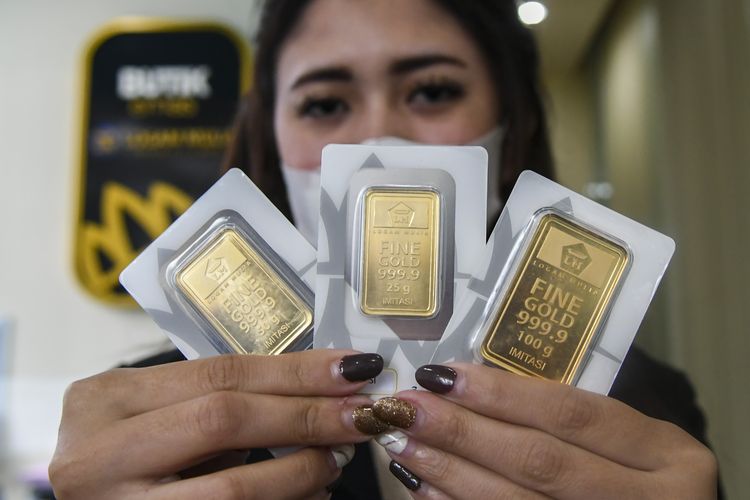 Akhir Pekan ini, Emas Antam Turun Rp 1.000, Berikut ini Harganya