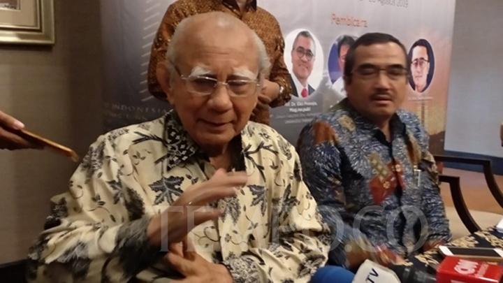 Cuit Emil Salim dan Faisal Basri Soal Menteri Baru Jokowi, dari Risma hingga BGS