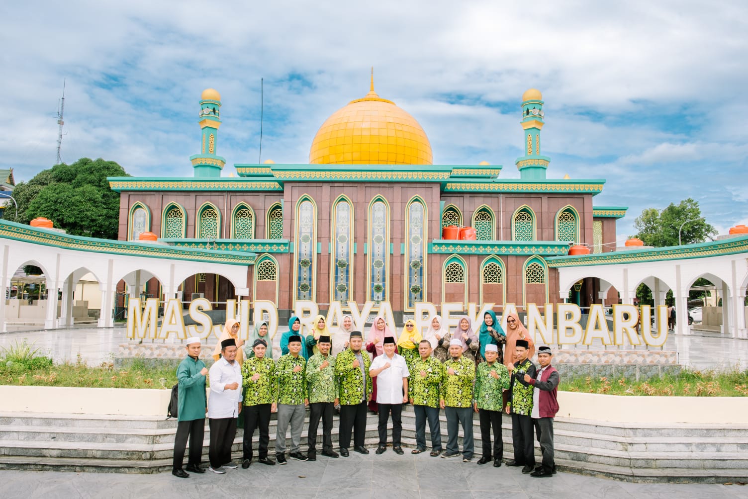 Disambut Pengurus DMI Riau, Achmad Sebut Masjid Hadir Sebagai Solusi Kehidupan