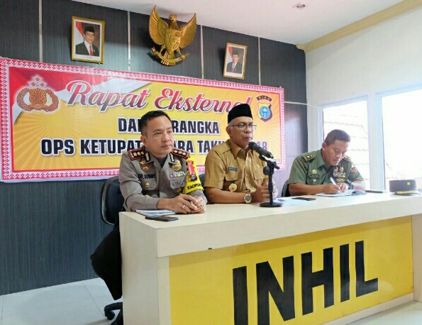 Pemkab Inhil, Polres Serta Kodim Persiapkan Kedatangan Kapolda Riau Dan Danrem 031/Wirabima