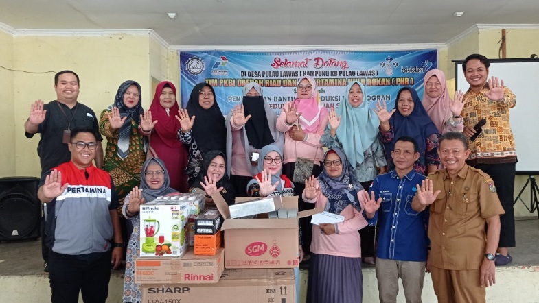 Cegah Stunting, PHR Salurkan Alat Produksi Makanan Tambahan Bagi Masyarakat Riau