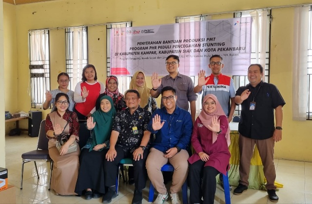 Penting! Ini yang Dilakukan PHR Bantu Penurunan Angka Stunting di Riau