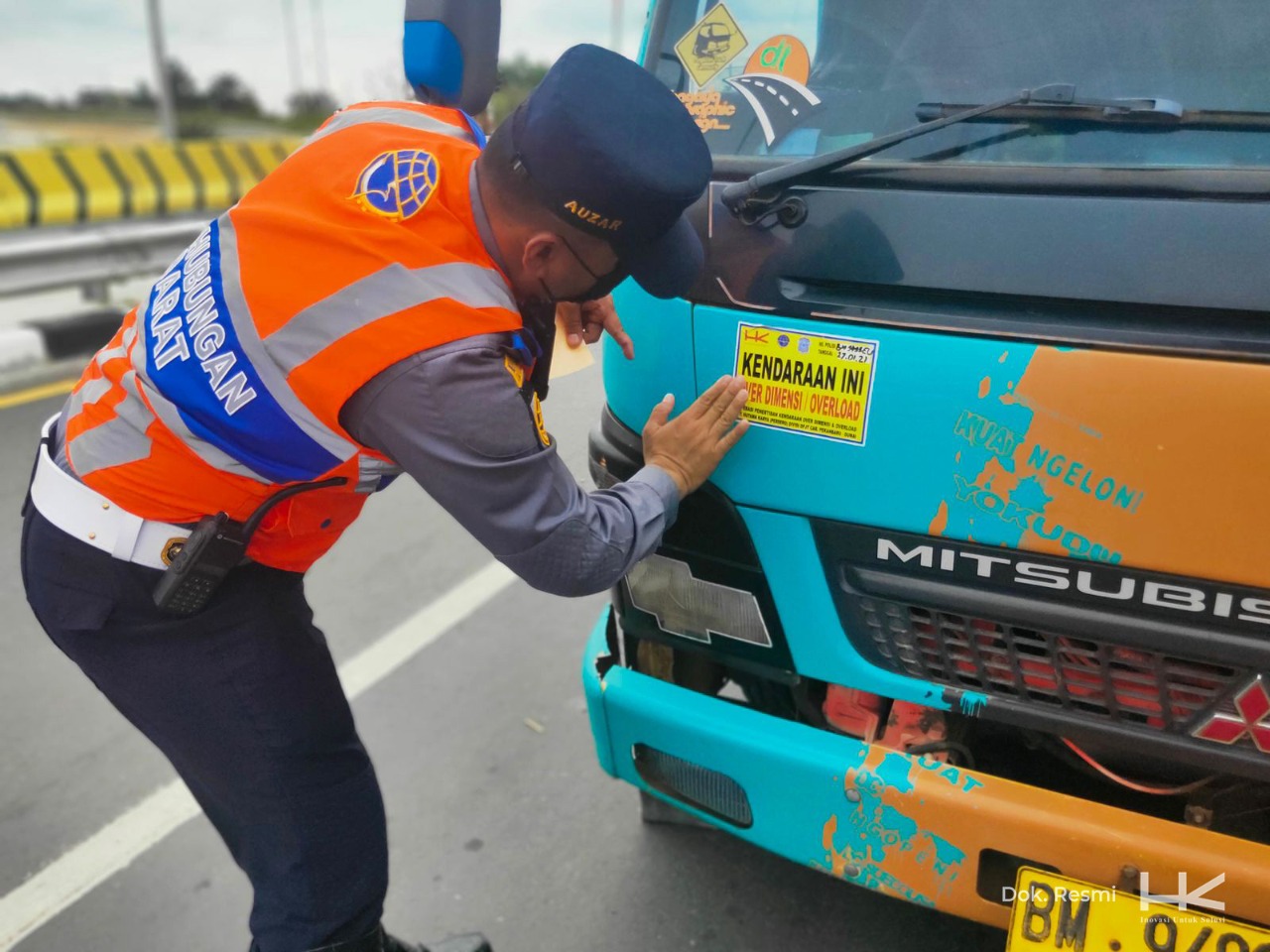 Hutama Karya Tingkatkan SPM di Jalan Tol Pekanbaru - Dumai